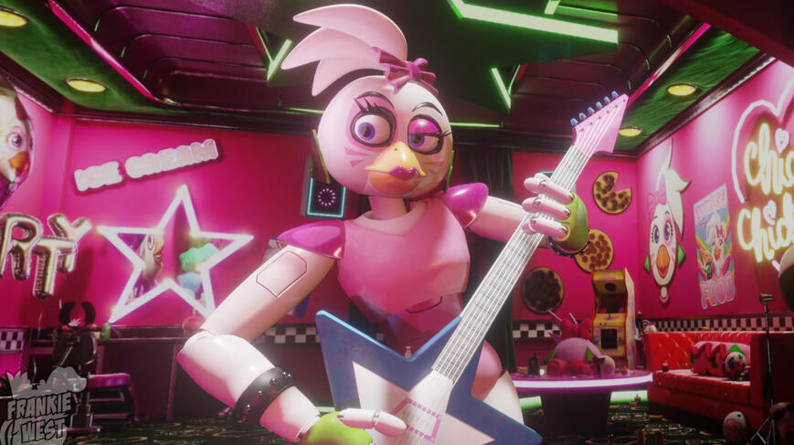 Glamrock Chica (Blender)