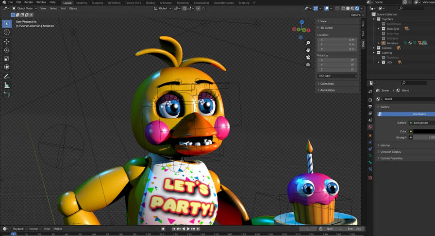 Toy Chica Wip
